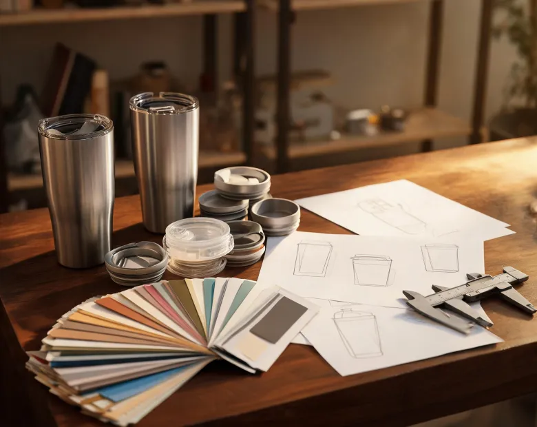 Stanley drinkware design bench